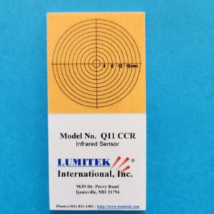 Rigid backing sensor cards