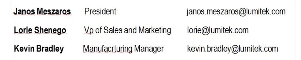 Contact Information